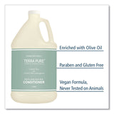Diversified Hospitality Solutions Terra Pure Conditioner Gallon, Green Tea Lemongrass Scent, 1 gal Bottle, 4/Carton (DHS002256) Case of 4