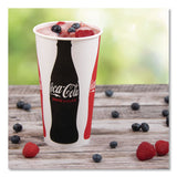 SOLO® Double Sided Poly Paper Cold Cups, 28 oz to 32 oz, Coca-Cola Design, 40/Pack, 12 Packs/Carton (SCCRN32CB) Case of 12