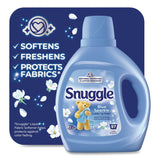 Snuggle® Blue Sparkle Cuddle-Up Fresh Liquid Fabric Conditioner, 66 oz Bottle, 6/Carton (DIA47452) Case of 6
