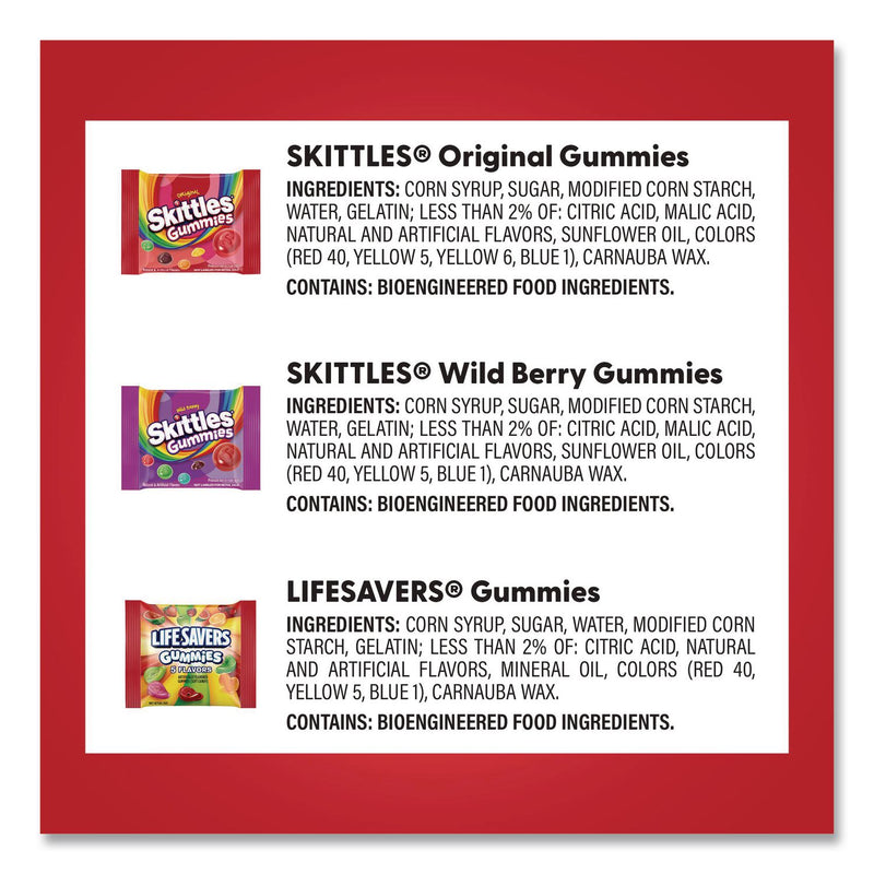 MARS Gummy Favorites Fun Size Mix, 70 oz Bag (GRR22002591) Each