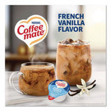 Coffee mate® Liquid Coffee Creamer, French Vanilla, 0.38 oz Mini Cups, 360/Carton (NES48978) Case of 360