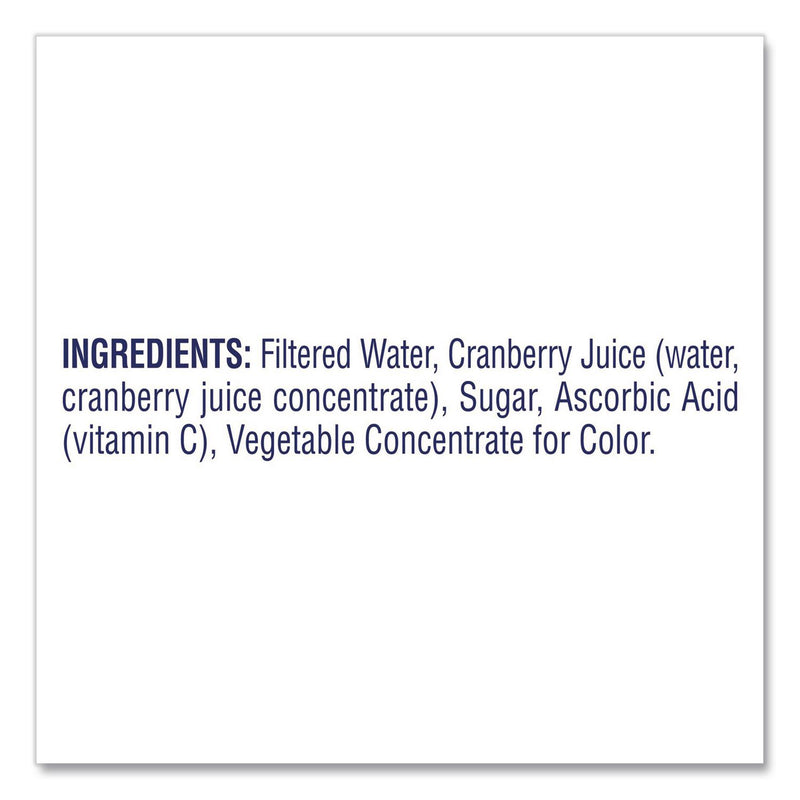Ocean Spray® Cranberry Juice Cocktail, Cranberry, 10 oz Bottle, 24/Carton (GRR22002661) Case of 24