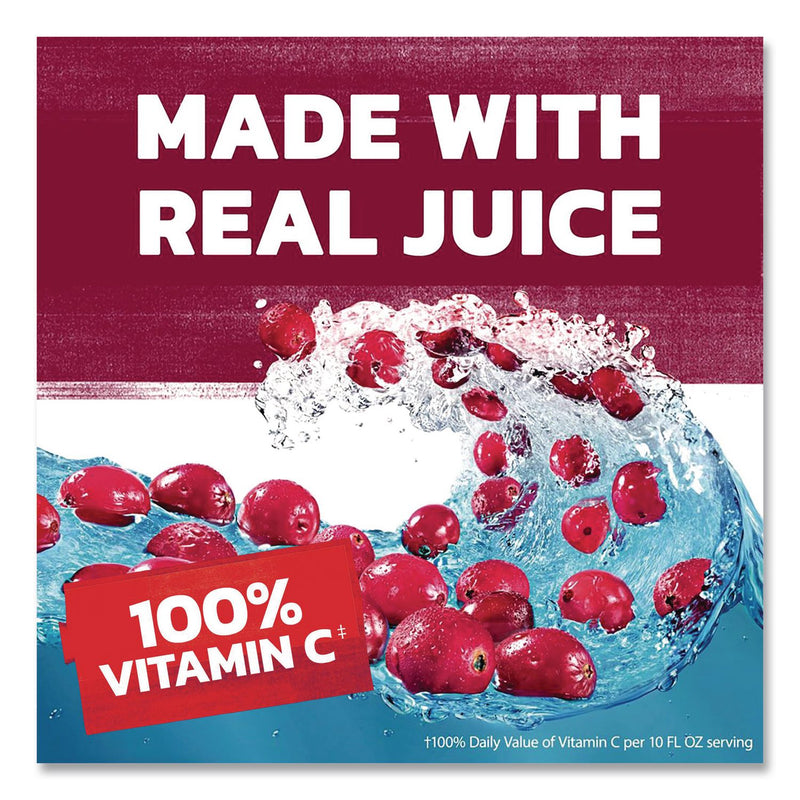 Ocean Spray® Cranberry Juice Cocktail, Cranberry, 10 oz Bottle, 24/Carton (GRR22002661) Case of 24