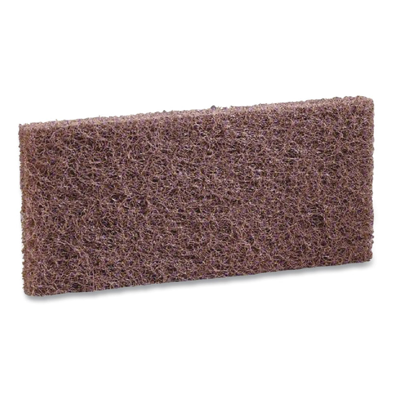 3M™ Doodlebug Utility Pad, 4.62 x 10, Brown, 10/Carton (MMM08004B) Case of 10