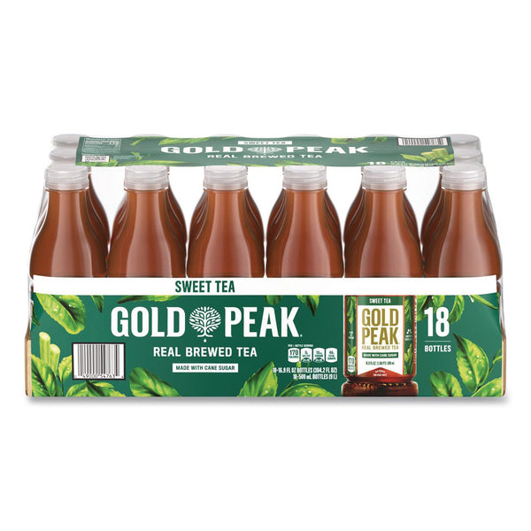 Gold Peak Sweet Black Tea Bottles, 16.9 oz Bottle, 18/Carton (GRR22002678) Case of 18