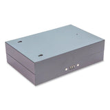 CONTROLTEK® Combination Lockable Key Cabinet, 28-Key, 7.75 w x 3.25 d x 11.5 h, Metal, Gray (CNK500150) Each