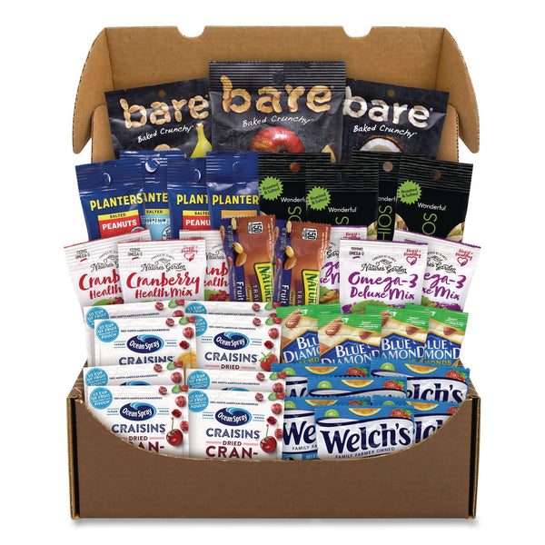 Snack Box Pros Fruits and Nuts Snack Box, 37 Assorted Snacks/Box (GRR70000155) Case of 37