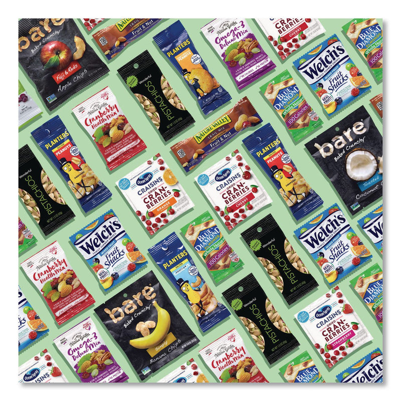 Snack Box Pros Fruits and Nuts Snack Box, 37 Assorted Snacks/Box (GRR70000155) Case of 37