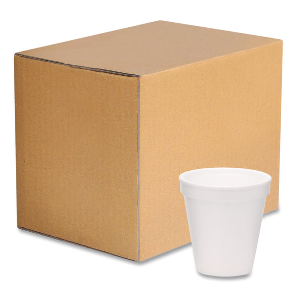 WinCup® Foam Drink Cups, 8 oz, White, 1,000/Carton (WCP221966) Case of 1000