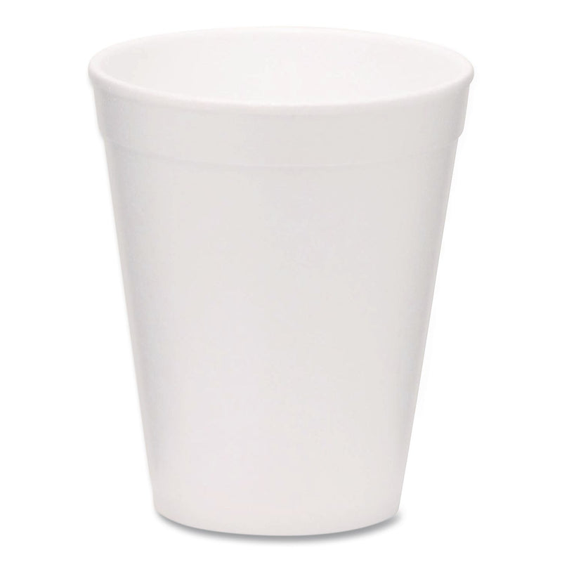 WinCup® Foam Drink Cups, 10 oz, White, 1,000/Carton (WCP221969) Case of 1000