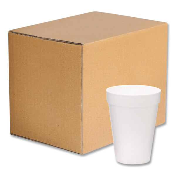 WinCup® Foam Drink Cups, 16 oz, White, 500/Carton (WCP221974) Case of 500