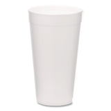 WinCup® Foam Drink Cups, 20 oz, White, 500/Carton (WCP221976) Case of 500