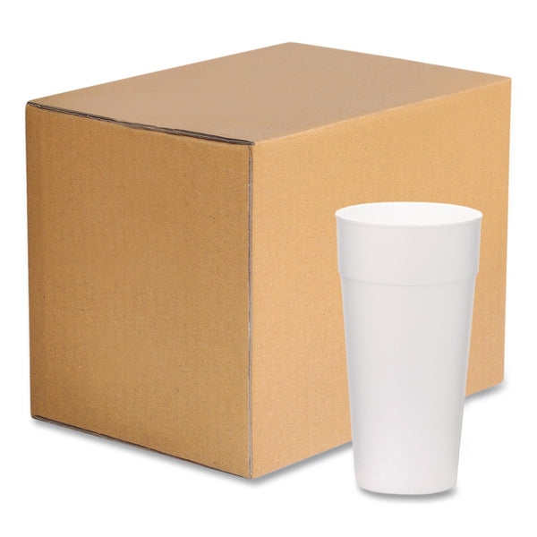 WinCup® Foam Drink Cups, 24 oz, White, 300/Carton (WCP221977) Case of 300