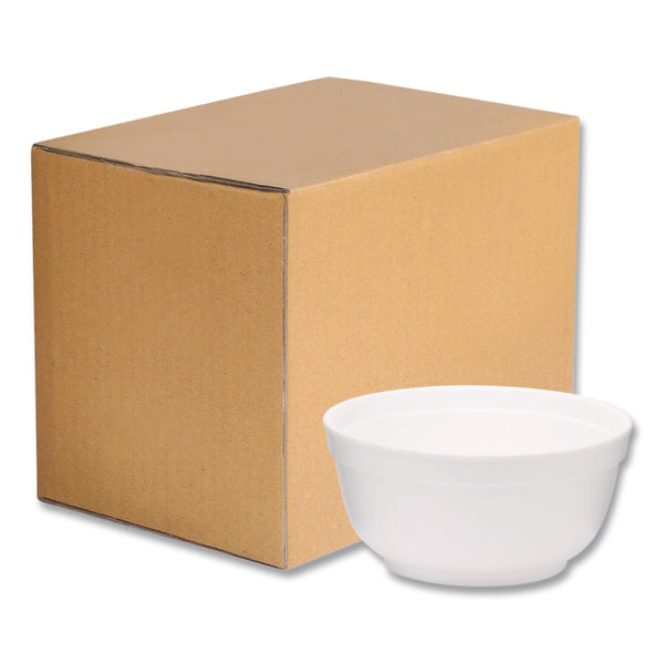 WinCup® Foam Bowls, Squat Style, 12 oz, White, 1,000/Carton (WCP221992) Case of 1000
