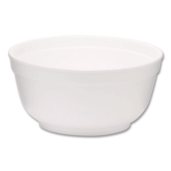 WinCup® Foam Bowls, Squat Style, 8 oz, White, 1,000/Carton (WCP221990) Case of 1000