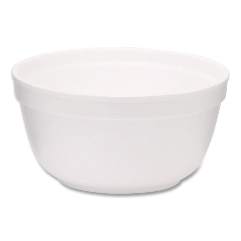 WinCup® Foam Bowls, Squat Style, 12 oz, White, 1,000/Carton (WCP221992) Case of 1000