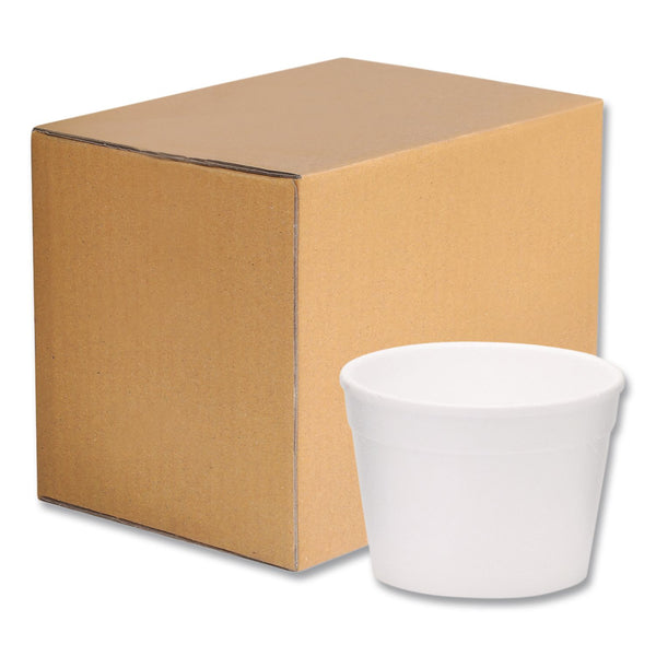 WinCup® Foam Bowls, Tall Style, 4 oz, White, 1,000/Carton (WCP221994) Case of 1000