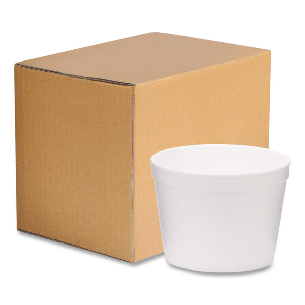 WinCup® Foam Bowls, Tall Style, 12 oz, White, 500/Carton (WCP221998) Case of 500