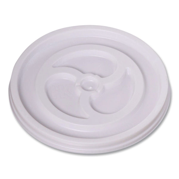 WinCup® Plastic Lids for Foam Cups and Bowls, Vented, Fits 6 oz Hot Cups, White, 1,000/Carton (WCP222076) Case of 1000