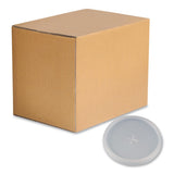 WinCup® Plastic Lids for Foam Cups and Bowls, Slotted, Fits 8 oz to 10 oz Hot Cup, Translucent, 1,000/Carton (WCP222077) Case of 1000