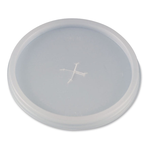 WinCup® Plastic Lids for Foam Cups and Bowls, Slotted, Fits 8 oz to 10 oz Hot Cup, Translucent, 1,000/Carton (WCP222077) Case of 1000