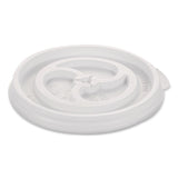 WinCup® Plastic Lids for Foam Cups and Bowls, Slotted, Fits 8 oz to 10 oz Hot Cup, White, 1,000/Carton (WCP222078) Case of 1000