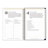 Blue Sky® Day Designer Peyton Create-Your-Own Cover Weekly/Monthly Planner, Floral Artwork, 8 x 5, Navy Cover, 12-Month (Jan-Dec): 2026 (BLS103620) Each