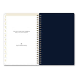 Blue Sky® Day Designer Peyton Create-Your-Own Cover Weekly/Monthly Planner, Floral Artwork, 8 x 5, Navy Cover, 12-Month (Jan-Dec): 2026 (BLS103620) Each