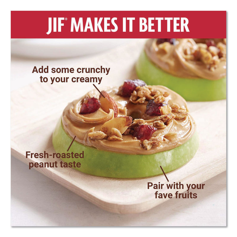 Jif® Creamy Peanut Butter Cups, 1.1 oz Cup, 8/Box (SMU65642) Box of 8