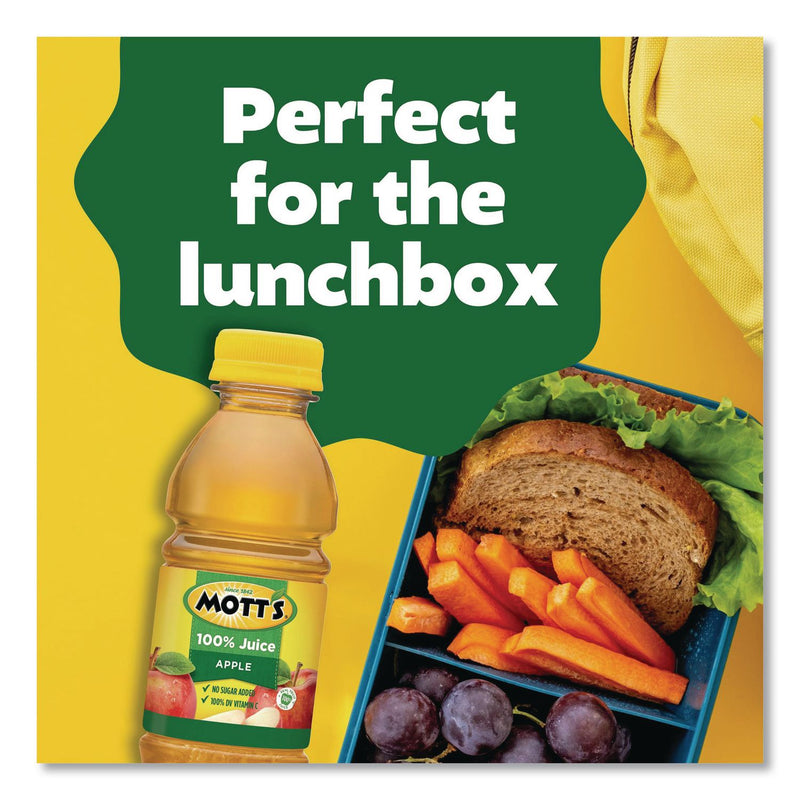 Mott's® 100% Original Apple Juice, Apple, 8 oz Bottle, 24/Carton (GRR22002660) Case of 24