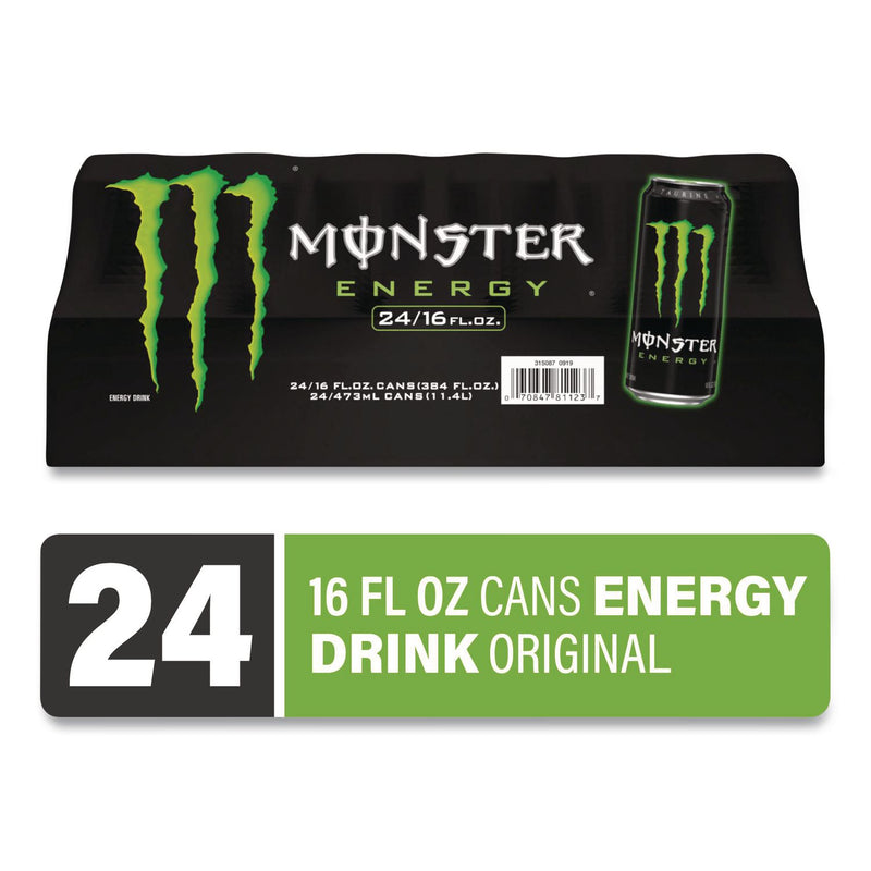 Monster Energy® Original, 16 oz Bottle, 24/Carton (GRR22002676) Case of 24