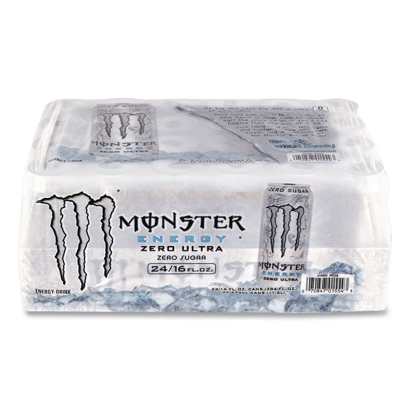 Monster Energy® Ultra Zero, Original, 16 oz Bottle, 24/Carton (GRR22002677) Case of 24