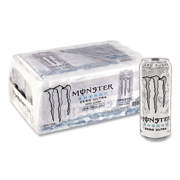 Monster Energy® Ultra Zero, Original, 16 oz Bottle, 24/Carton (GRR22002677) Case of 24