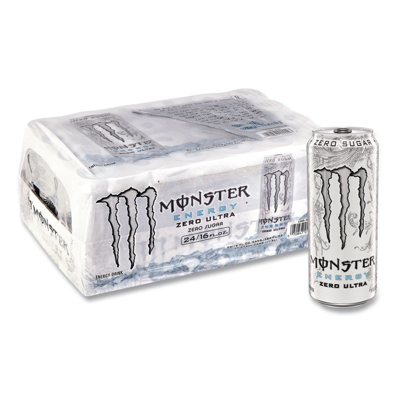 Monster Energy® Ultra Zero, Original, 16 oz Bottle, 24/Carton (GRR22002677) Case of 24