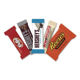 Hershey®'s Snack Size Bulk Candy Assortment, Assorted Flavors, Individually Wrapped, 155 Pieces (GRR22002629) Each