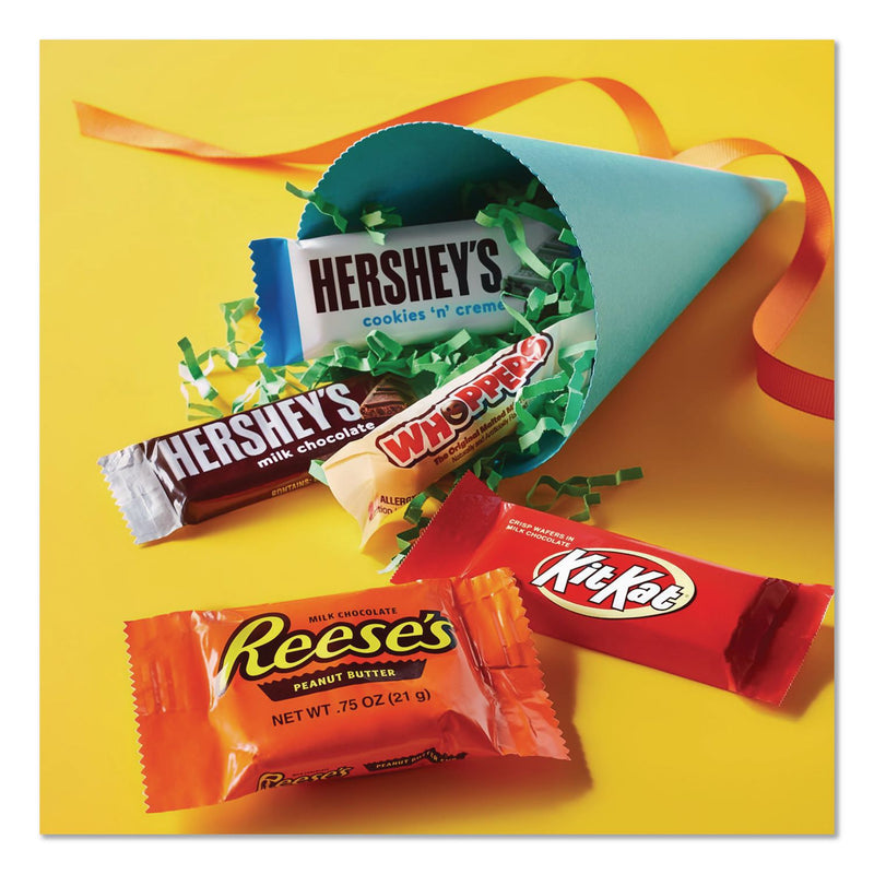 Hershey®'s Snack Size Bulk Candy Assortment, Assorted Flavors, Individually Wrapped, 155 Pieces (GRR22002629) Each