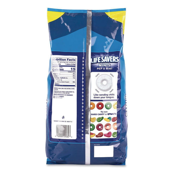 LifeSavers® Mints Pep-O-Mint, Peppermint, Individually Wrapped, 53.95 oz Bag (GRR22002650) Each