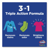 Clorox 2® For Colors Stain Remover and Laundry Additive, 3-in-1, Original Scent, 88 oz Bottle, 4/Carton (CLO30713CT) Case of 4