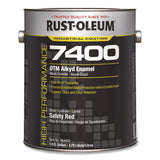 Rust-Oleum® High Performance 7400 System 450 VOC DTM Alkyd Enamel Paint, Gloss Red, 1 gal Bucket/Pail, 2/Carton (RST964402) Case of 2
