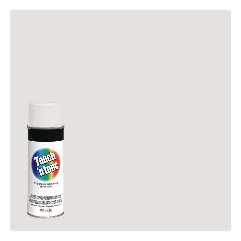 Rust-Oleum® Touch'n Tone Spray Paint, Flat White, 10 oz Aerosol Can, 6/Carton (RST55280830) Case of 6