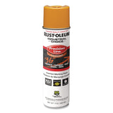 Rust-Oleum® Industrial Choice M1600 System Solvent-Based Precision Line Marking Paint, Flat Yellow, 17 oz Aerosol Can, 12/Carton (RST203024V) Case of 12