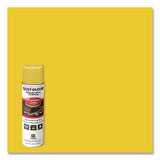 Rust-Oleum® Industrial Choice M1600 System Solvent-Based Precision Line Marking Paint, Flat Hi-Vis Yellow, 17 oz Aerosol Can, 12/Carton (RST203025V) Case of 12