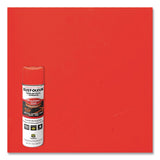 Rust-Oleum® Industrial Choice M1600 System Solvent-Based Precision Line Marking Paint, Flat Fluorescent Red-Orange,17oz Aerosol Can,12/CT (RST203028V) Case of 12
