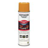 Rust-Oleum® Industrial Choice M1800 System Water-Based Precision Line Marking Paint, Gloss Yellow, 17 oz Aerosol Can, 12/Carton (RST203033) Case of 12
