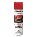 Rust-Oleum® Industrial Choice M1600 System Solvent-Based Precision Line Marking Paint, Flat Red, 17 oz Aerosol Can, 12/Carton (RST203029V) Case of 12