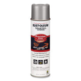 Rust-Oleum® Industrial Choice M1600 System Solvent-Based Precision Line Marking Paint, Flat Silver, 17 oz Aerosol Can, 12/Carton (RST239007) Case of 12