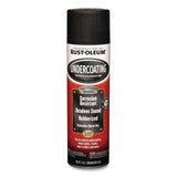 Rust-Oleum® Automotive Professional Grade Rubberized Undercoating Spray, Flat Black, 15 oz Aerosol Can, 6/Carton (RST248656) Case of 6