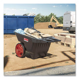 Suncast Commercial® 9 cu ft Yard Cart, 28 x 49.5 x 27.5, Resin, Black (SUAYCCPD9005PK) Each