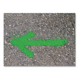 Rust-Oleum® Industrial Choice M1400 System Water-Based Construction Marking Paint, Gloss Fluorescent Green, 17 oz Aerosol Can, 12/Carton (RST264700) Case of 12