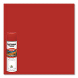 Rust-Oleum® Industrial Choice M1400 System Water-Based Construction Marking Paint, Gloss Safety Red, 17 oz Aerosol Can, 12/Carton (RST264696) Case of 12